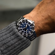 オリス アクイス GMTデイト - 01 798 7754 4135-07 8 24 05PEB | Oris